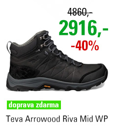 Teva Arrowood Riva Mid WP 1018741 BLK