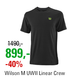 Wilson M UWII Linear Crew Black/Green