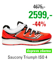 Saucony Triumph ISO 4 Vizi Red/Black/White