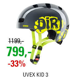 UVEX KID III, DIRTBIKE GREY-LIME 2017