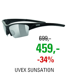 UVEX SUNSATION, BLACK MAT/SMOKE