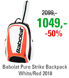 Babolat Pure Strike Backpack White/Red 2018