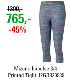 Mizuno Impulse 3/4 Printed Tight J2GB820989