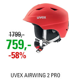 UVEX AIRWING 2 PRO red mat S566132300 16/17