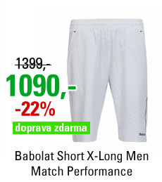Babolat Short X-Long Men Match Performance White 2015