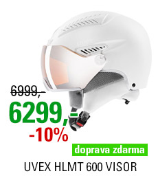 UVEX HLMT 600 VISOR all white mat S566236500 21/22