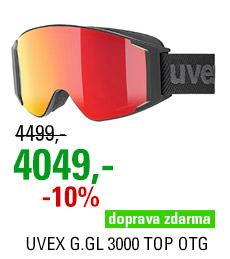 UVEX G.GL 3000 TOP OTG black mat/mir red pola clear S5513322130 21/22