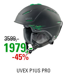 UVEX P1US PRO black-green mat S566156270