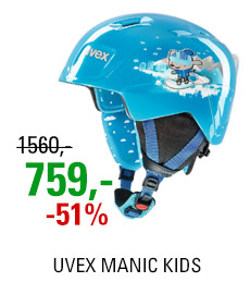 UVEX MANIC blue snow dog S566226400