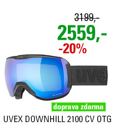 UVEX DOWNHILL 2100 CV OTG black mat/mir blue colorvision green S5503922030 21/22