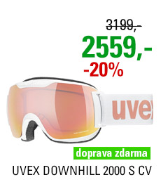 UVEX DOWNHILL 2000 S CV white/mir rose colorvision orange S5504471030 21/22