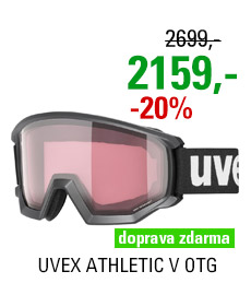 UVEX ATHLETIC V OTG black mat/vario pink clear S5505252030 21/22