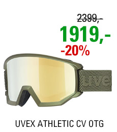 UVEX ATHLETIC CV OTG croco mat mir gold/colorvision green S5505278030 21/22
