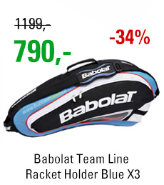 Babolat Team Line Racket Holder Blue X3
