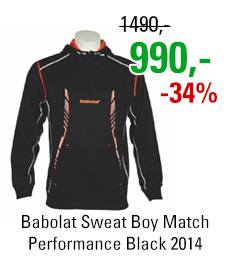 Babolat Sweat Boy Match Performance Black 2014