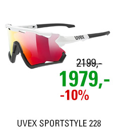 UVEX SPORTSTYLE 228, WHITE BLACK (8206) 2022