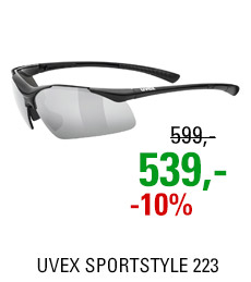 UVEX SPORTSTYLE 223, BLACK (2216) 2022