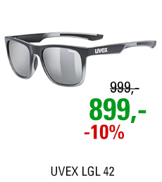 UVEX LGL 42, BLACK TRANSPARENT (2916) 2022