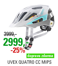 UVEX QUATRO CC MIPS, WHITE-SKY 2022