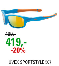 UVEX SPORTSTYLE 507, BLUE ORANGE (4316) 2022