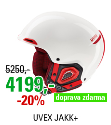 UVEX JAKK+ white/red S566182130