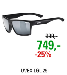 UVEX LGL 29, BLACK MAT/MIR. SILVER (2216) 2022