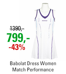 Babolat Dress Women Match Performance White 2014