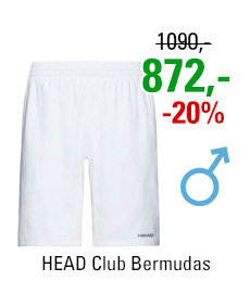 HEAD Club Bermudas Men White