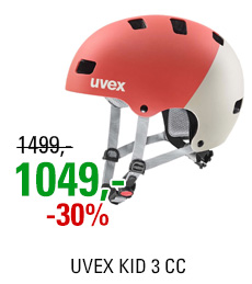 UVEX KID 3 CC, GRAPEFRUIT - SAND MAT 2022