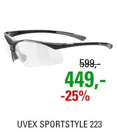 UVEX SPORTSTYLE 223, BLACK GREY (2218) 2022