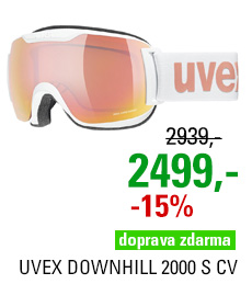 UVEX DOWNHILL 2000 S CV white/mir rose colorvision orange S5504471030 22/23