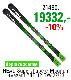HEAD Supershape e-Magnum + PRD 12 GW 22/23