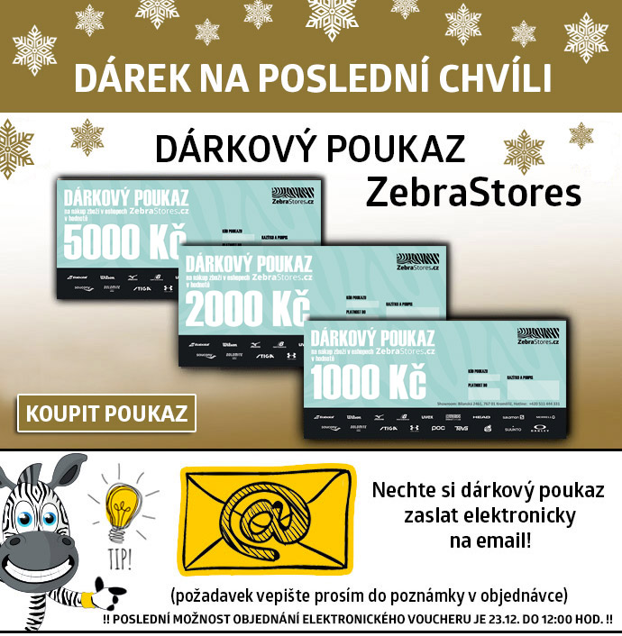 Dárkové poukazy ZebraStores.cz