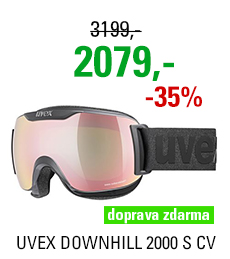 UVEX DOWNHILL 2000 S CV black mat/mir rose colorvision green S5504472730