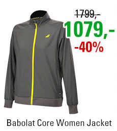 Babolat Core Women Jacket Grey