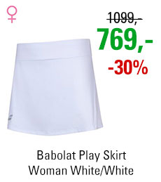 Babolat Play Skirt Woman White/White