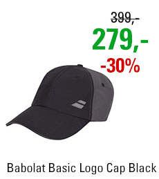 Babolat Basic Logo Cap Black/Black