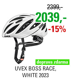 UVEX BOSS RACE, WHITE 2023