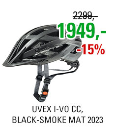 UVEX I-VO CC, BLACK-SMOKE MAT 2023