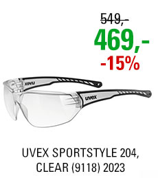 UVEX SPORTSTYLE 204, CLEAR (9118) 2023