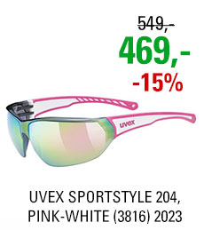 UVEX SPORTSTYLE 204, PINK-WHITE (3816) 2023