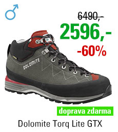 Dolomite Torq Lite GTX Anthracite/Scarlet Red