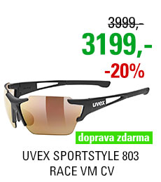 UVEX SPORTSTYLE 803 RACE VM CV, BLACK MAT (2206) 2023