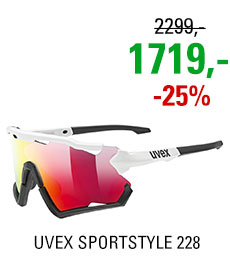 UVEX SPORTSTYLE 228, WHITE BLACK (8206) 2023