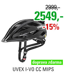 UVEX I-VO CC MIPS, ALL BLACK MAT 2023