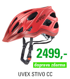 UVEX STIVO CC, RED-DARK RED MAT