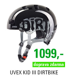 UVEX KID III, DIRTBIKE BLACK