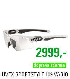 UVEX SGL 109 VARIO, WHITE BLACK