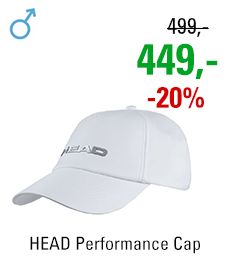 HEAD Performance Cap White