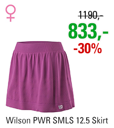 Wilson PWR SMLS 12.5 Skirt II W Rouge